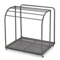 Poolside Towel Rack Outdoor,Rattan Weaving Towel Rack Freestanding,Storage Organizer with Compartment for Floats, Pool Noodles, Swimming Rings