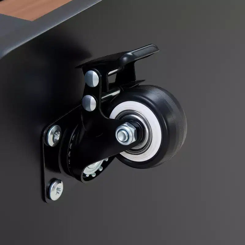 Mesa de centro moderna Bestier de 27.6'', mesa auxiliar multifuncional con parte superior plegable, ruedas, cajón, estante abierto, almacenamiento con compartimento oculto