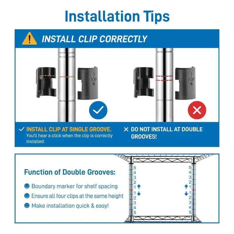 Estantería de Alambre de 8 Niveles, Estante de Alambre de Acero Ajustable