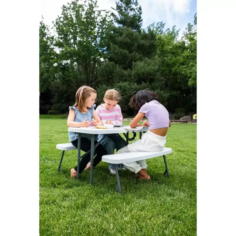 Mesa de picnic compacta Stansport para niños
