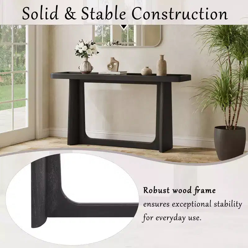 Christopher Knight Home Mesa de consola Bridgely con diseño de tablero de bandeja