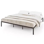 Costway King Size Metal Bed Frame Heavy Duty Support Slats Mattress Foundation