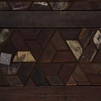 vidaXL Mesita de Noche Madera Maciza Reciclada 40x30x50 cm