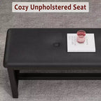 Juego de mesa de comedor de 3 piezas para 4-6 personas, mesa de cocina extensible de 160 cm y juego de bancos con estructura de metal, 2 bancos tapizados, gris retro