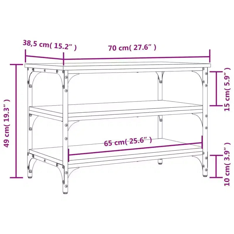 vidaXL Banco zapatero organizador de almacenamiento Mueble de entrada de pasillo de madera de ingeniería