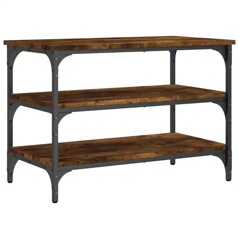 vidaXL Banco zapatero organizador de almacenamiento Mueble de entrada de pasillo de madera de ingeniería