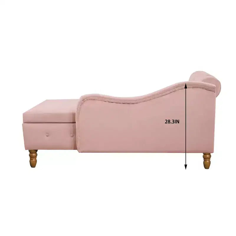 Sofá reclinable moderno con almacenaje, ribete de tachuelas, sillón tapizado de terciopelo capitoné con almacenaje y almohada para sala de estar