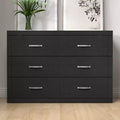 Galano 6-Drawer Double Dresser with Interlock Safety 46.5 W  16.1 D  31.0 H