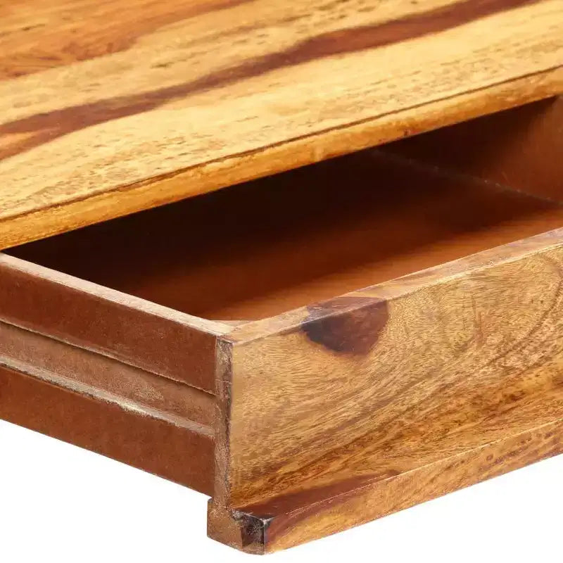 vidaXL Escritorio 45.3x19.7x33.5 Madera maciza de acacia