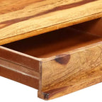 vidaXL Escritorio 45.3x19.7x33.5 Madera maciza de acacia