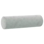 vidaXL Sofá de 3 plazas con cojines decorativos gris claro 70.9 de terciopelo