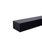 18.11 Estante flotante negro C para pared con soporte invisible, perfecto para la decoración de baño/dormitorio/cocina o exhibición de libros/plantas, fácil de instalar.