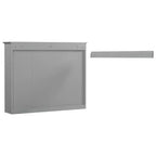 CASAINC 35 x 27.5 Espejo para baño con 6 estantes abiertos, gabinete de medicinas montado en la pared (sin tocador)