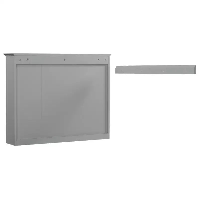 CASAINC 35 x 27.5 Espejo para baño con 6 estantes abiertos, gabinete de medicinas montado en la pared (sin tocador)