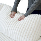 Sofá Seccional Modular de 6 Piezas con Chaise y Otomana