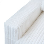 Sofá Seccional Modular de 6 Piezas con Chaise y Otomana