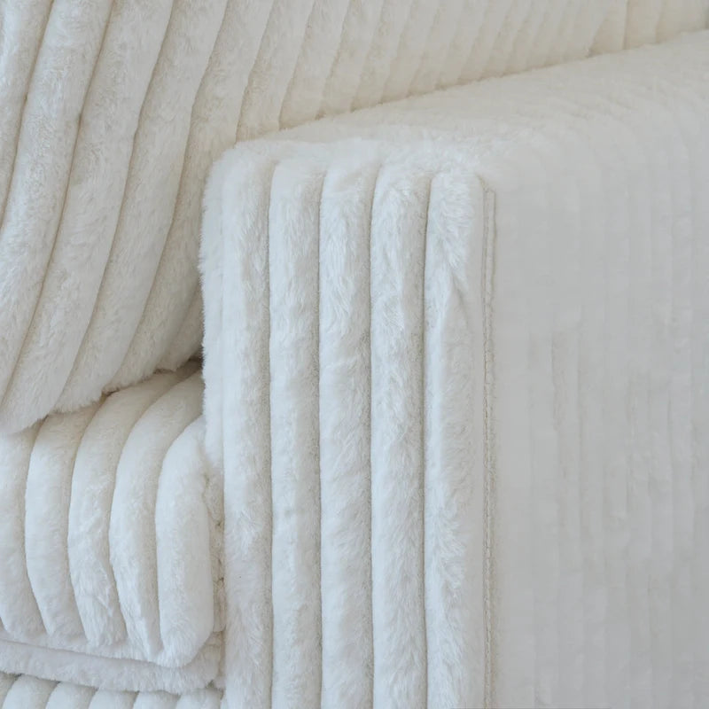 Sofá Seccional Modular de 6 Piezas con Chaise y Otomana