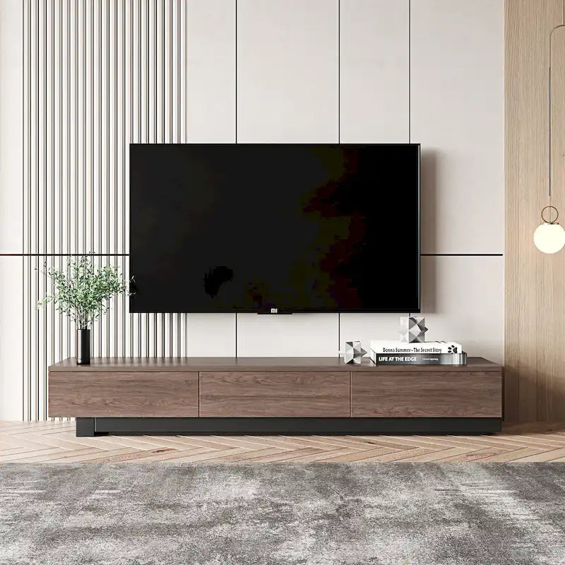 Mueble de TV Extensible con 3 Cajones, de 180 cm a 280 cm