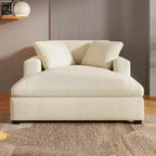 Sillón diván extragrande color beige