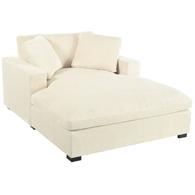Sillón diván extragrande color beige