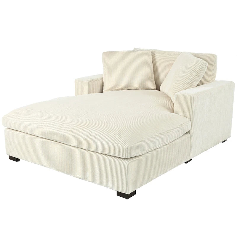 Sillón diván extragrande color beige