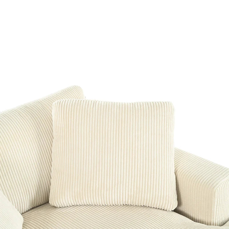 Sillón diván extragrande color beige