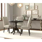 Mesa de comedor de pedestal redonda Carolina Living 36 Salem