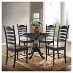 Mesa de comedor de pedestal redonda Carolina Living 36 Salem