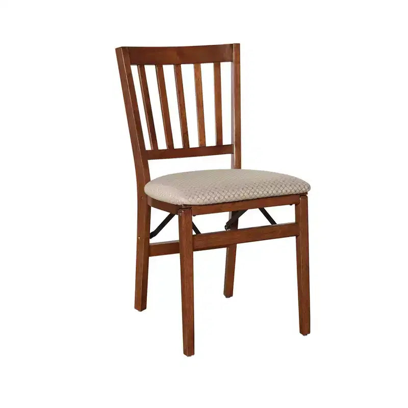 Juego de 2 sillas plegables School House Cherry - Stakmore