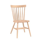 Silla Copenhague sin terminar - International Concepts: Madera maciza, Parawood, sin brazos