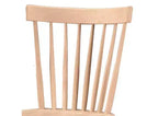 Silla Copenhague sin terminar - International Concepts: Madera maciza, Parawood, sin brazos