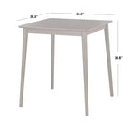 Juego de comedor de 5 piezas Newington Counter Height de Lifestorey, color nogal