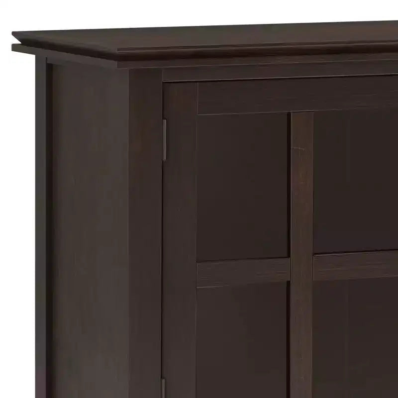 Aparador buffet grande Stratford de color castaño oscuro - WyndenHall