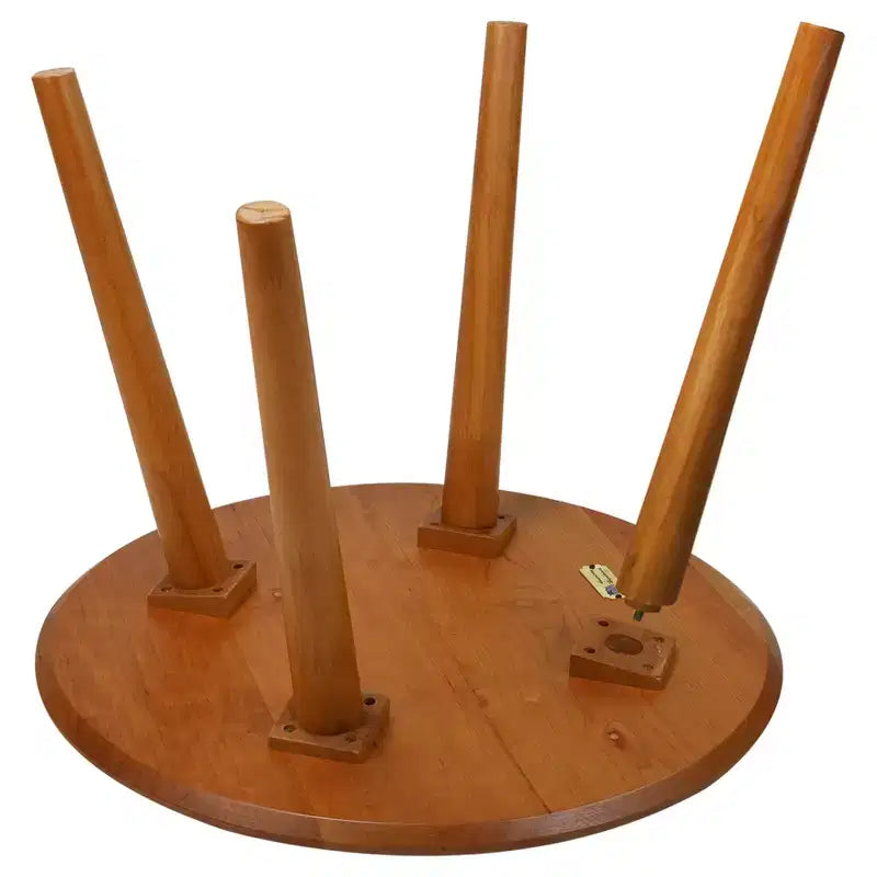 Mesa de centro - Tapa de madera maciza de cerezo - Flora Home