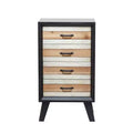 Modern Mdf Cabinet Black - Olivia & May