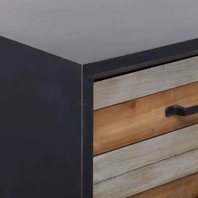Mueble moderno de MDF negro - Olivia & May