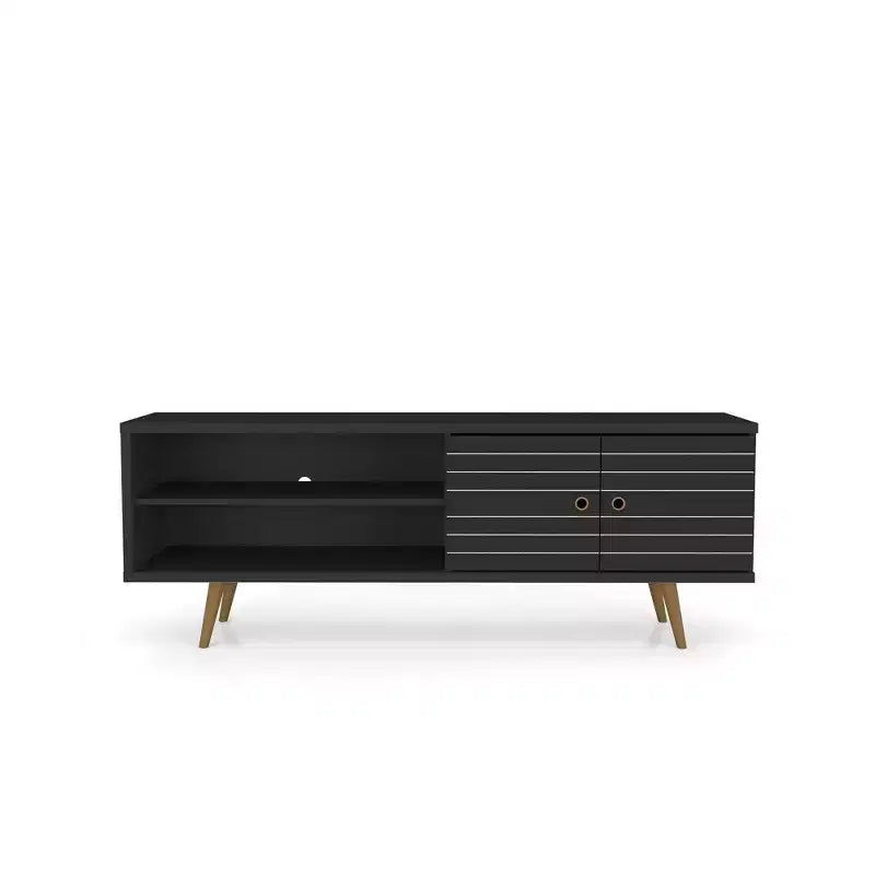 Mueble de TV Liberty de 2 estantes y 2 puertas para televisores de hasta 60 - Manhattan Comfort