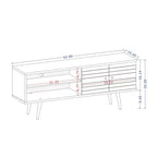 Mueble de TV Liberty de 2 estantes y 2 puertas para televisores de hasta 60 - Manhattan Comfort