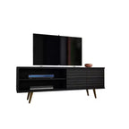 Mueble de TV Liberty de 2 estantes y 2 puertas para televisores de hasta 60 - Manhattan Comfort