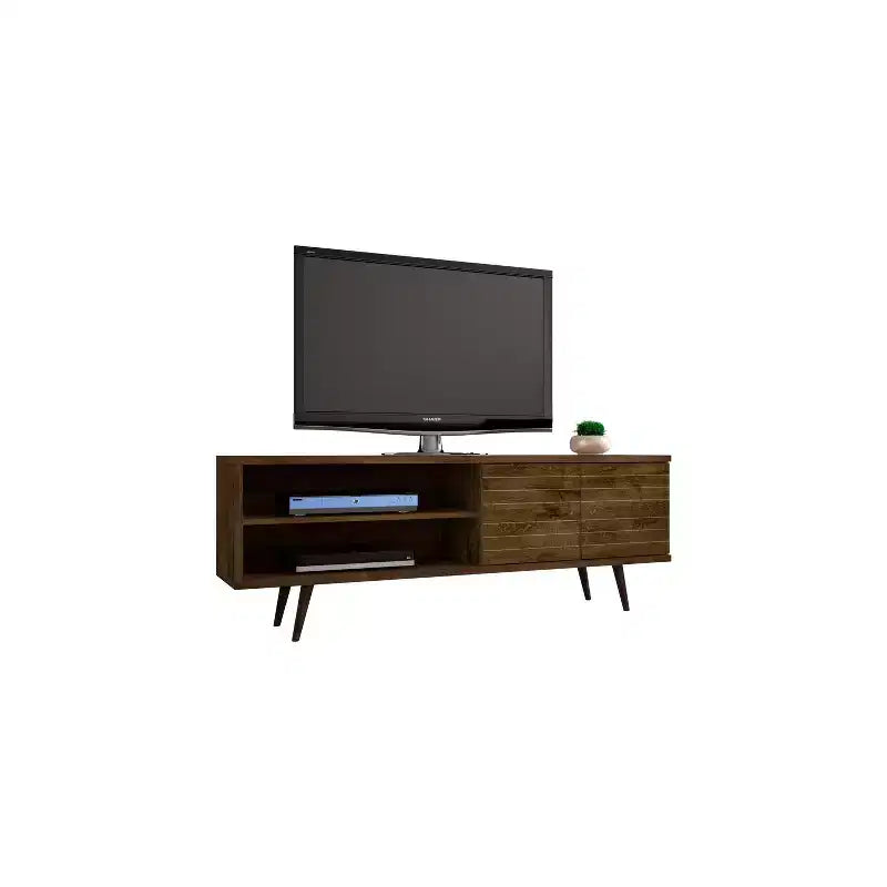 Mueble de TV Liberty de 2 estantes y 2 puertas para televisores de hasta 60 - Manhattan Comfort
