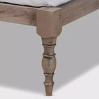 Marco de cama de plataforma Iseline de Baxton Studio