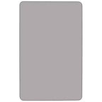 Mesa de actividades rectangular de laminado térmico Flash Furniture de 61 cm de ancho x 122 cm de largo - Patas ajustables de altura estándar