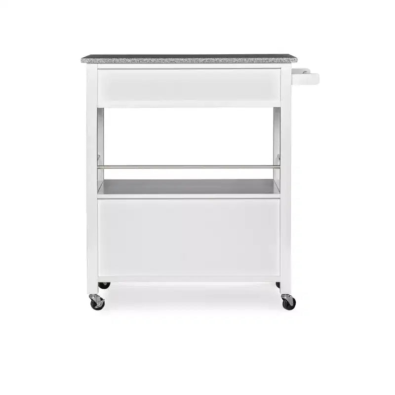 Carrito de cocina Cameron con cubierta de granito - Linon