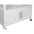 Carrito de cocina Cameron con cubierta de granito - Linon