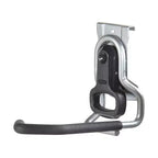 Riel horizontal de pared de acero FastTrack y gancho de pared vertical de Rubbermaid