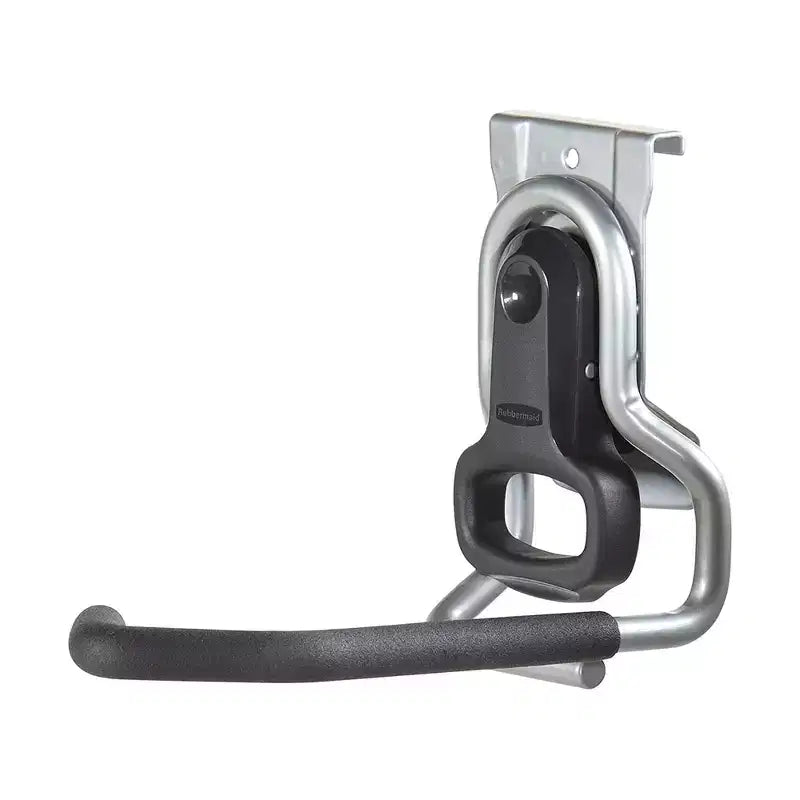 Riel horizontal de pared de acero FastTrack y gancho de pared vertical de Rubbermaid