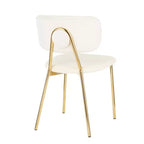 Juego de 2 sillas Bouton Contemporary Glam - LumiSource