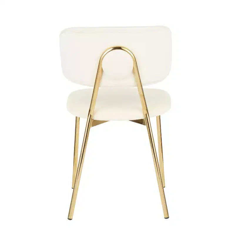 Juego de 2 sillas Bouton Contemporary Glam - LumiSource