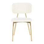 Juego de 2 sillas Bouton Contemporary Glam - LumiSource