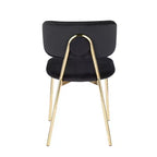 Juego de 2 sillas Bouton Contemporary Glam - LumiSource